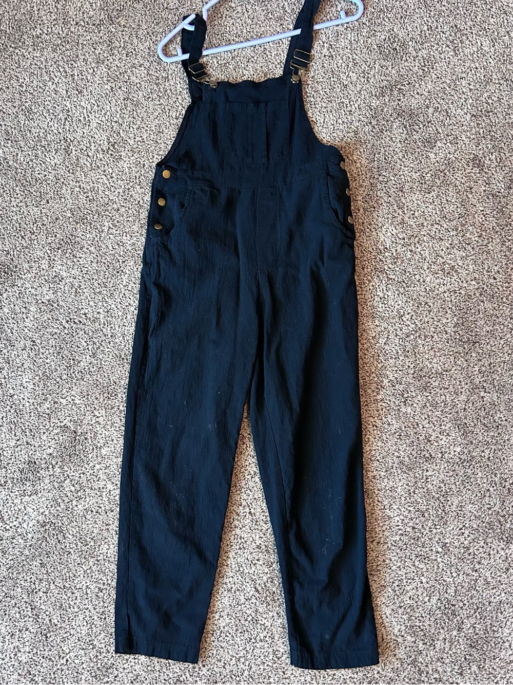 Women’s Black Overalls Jumpsuit